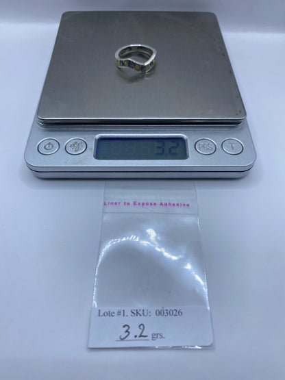 Anillo de Plata Ópalo de Fuego Geométrico — Diseño Artesanal Taxco — foto 6