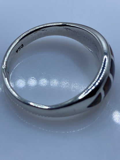 Anillo de Plata .950 con Ópalo de Fuego Multicolor — foto 5