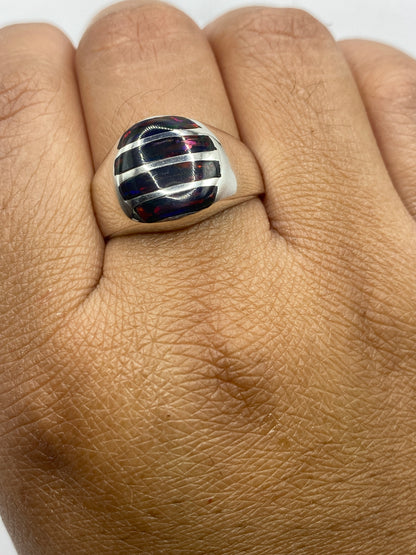 Sello 950 MEXICO en la banda interna del anillo de plata pura