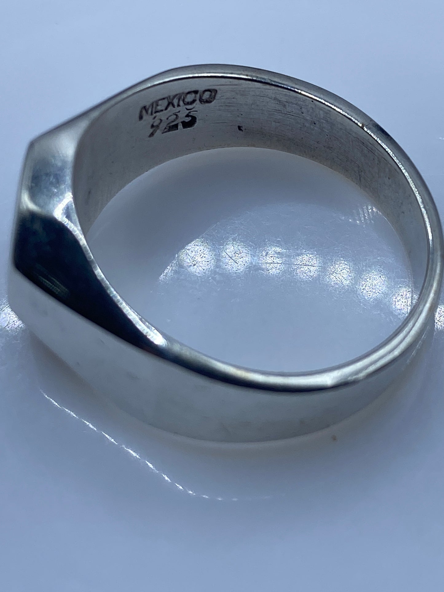 Anillo Plata Ópalo de Fuego — Solitario Unisex Taxco — foto 5