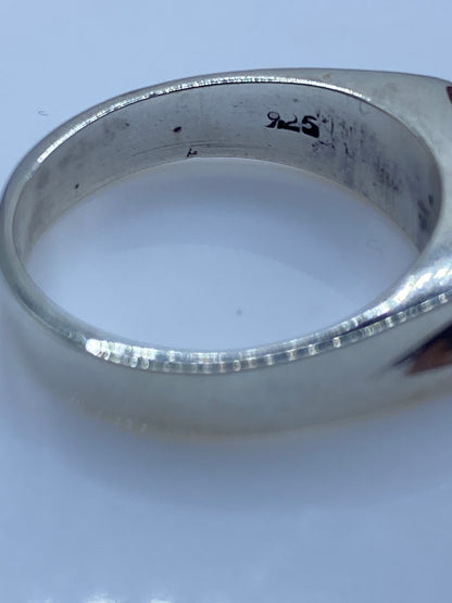 Anillo de Plata Ópalo de Fuego Multicolor — Moderno Unisex — foto 5