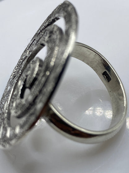 Anillo Espiral Giratorio de Plata .925 — Ajustable — foto 5