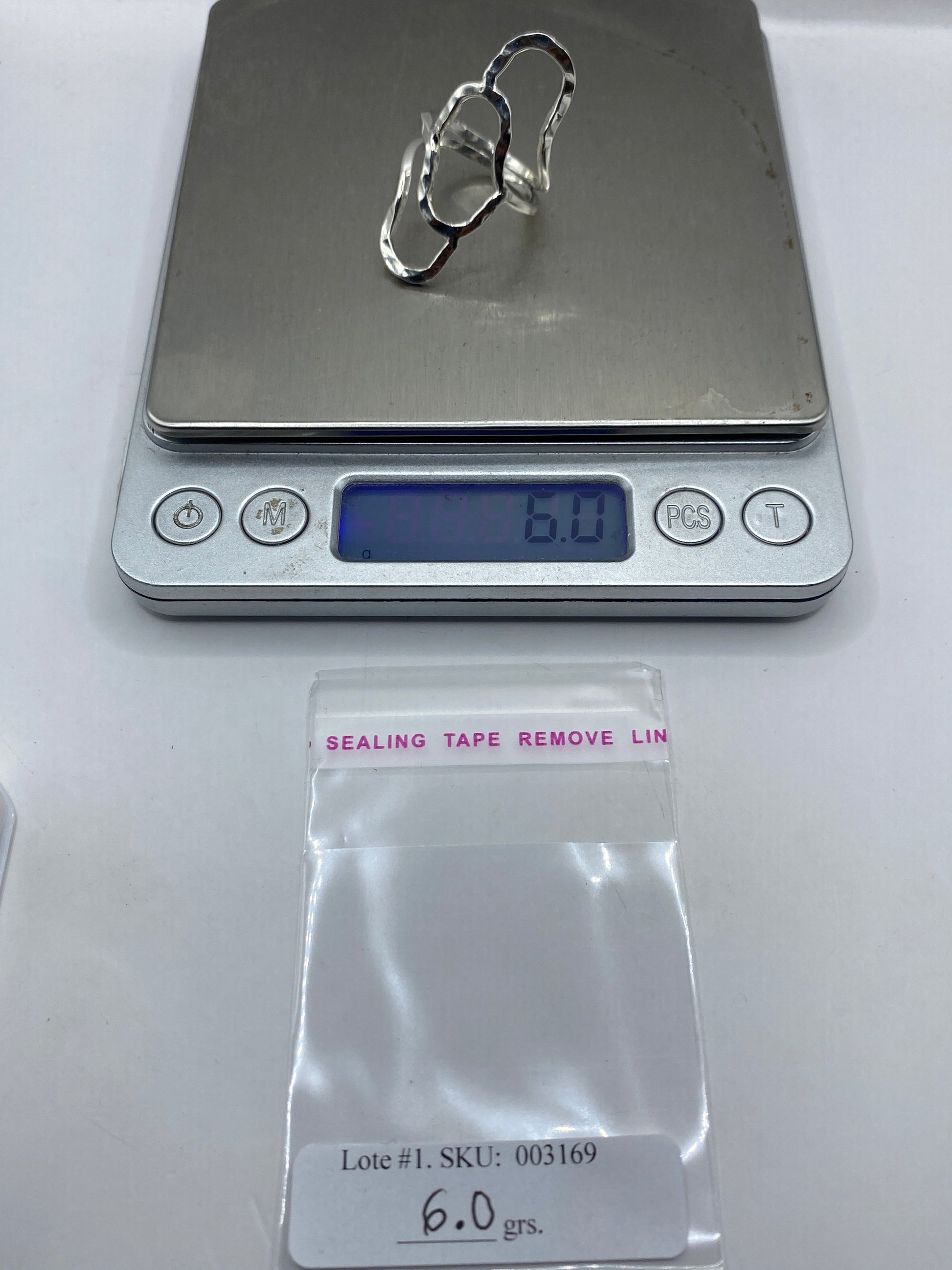 Anillo de Plata Eslabones Conectados — Uso Diario — foto 6