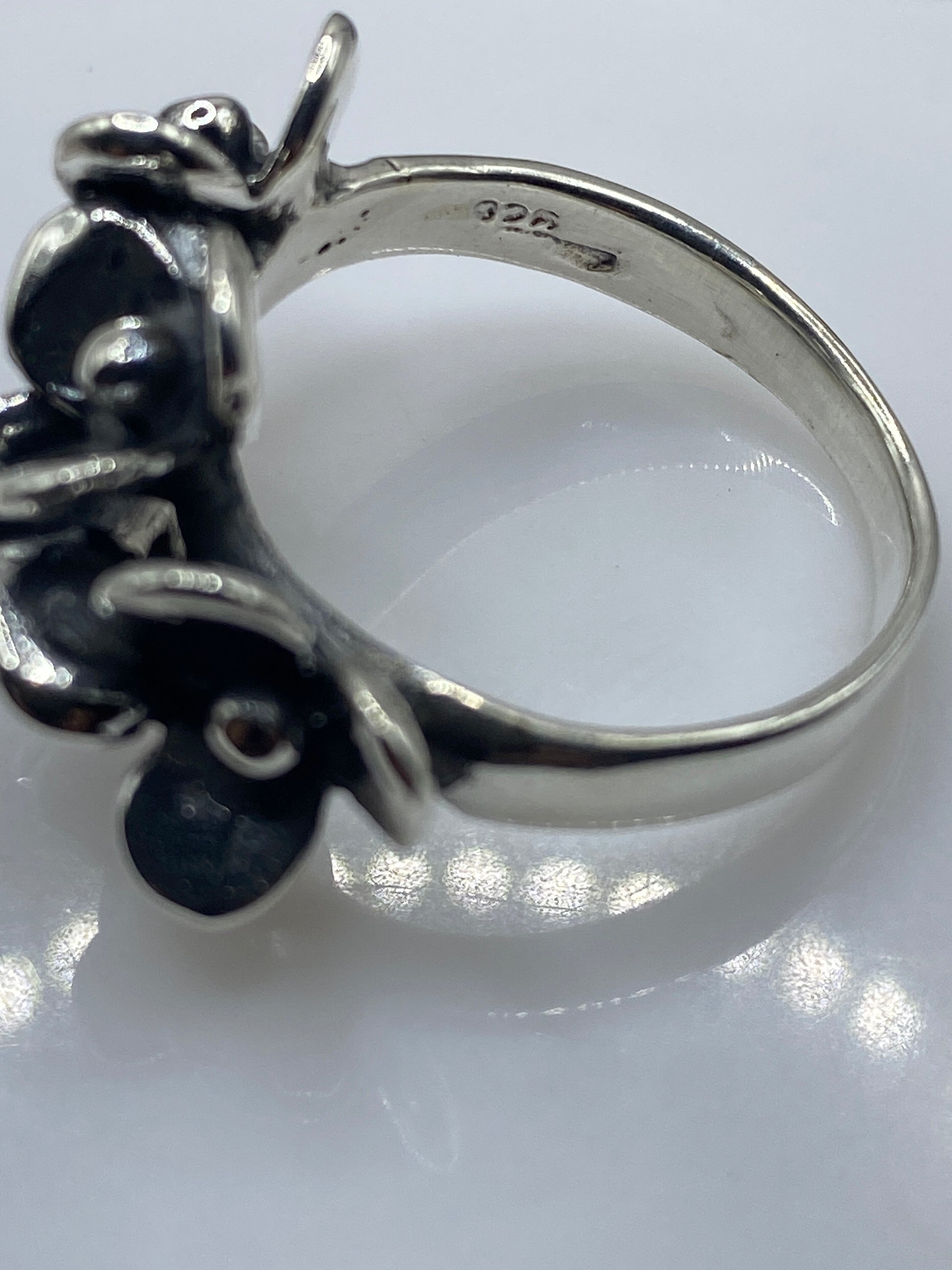 Anillo de Plata Flores Escultóricas — Diseño Artesanal Taxco — foto 5