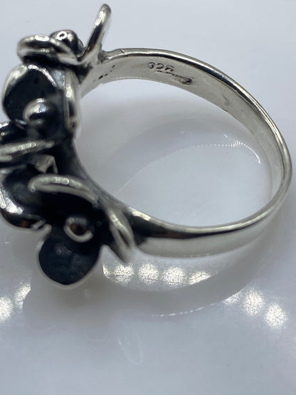 Anillo de Plata Flores Escultóricas — Diseño Artesanal Taxco — foto 5