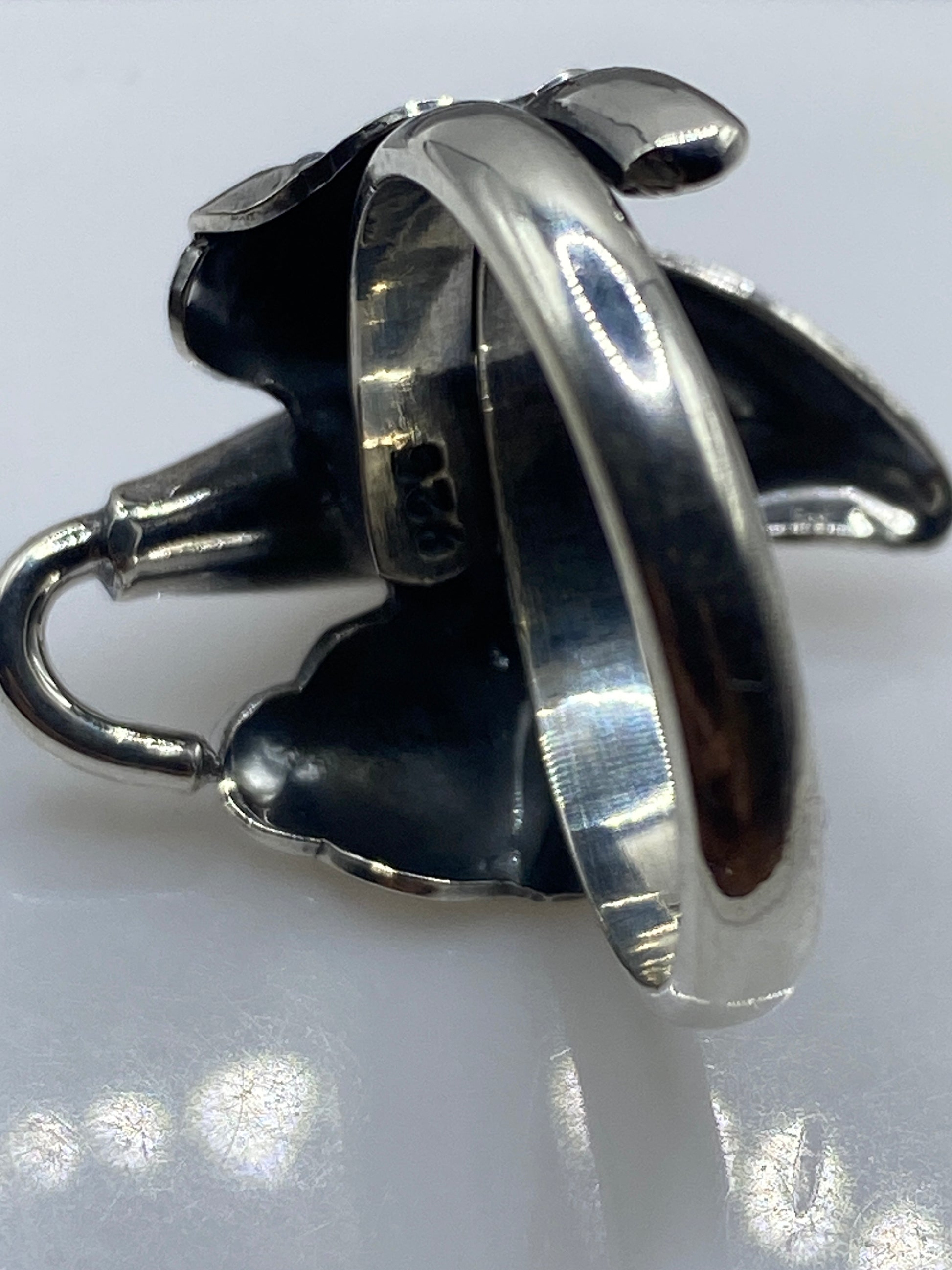 Anillo de Plata Ajustable Étnico — Diseño Escultural Taxco — foto 5