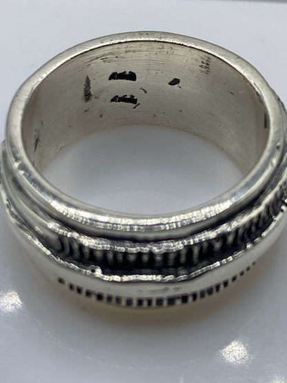 Anillo de Plata .925 Bandas Texturadas — Hombre — foto 5