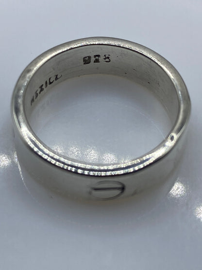 Anillo de Plata Maciza Banda Pulida — Minimalista .925 — foto 5