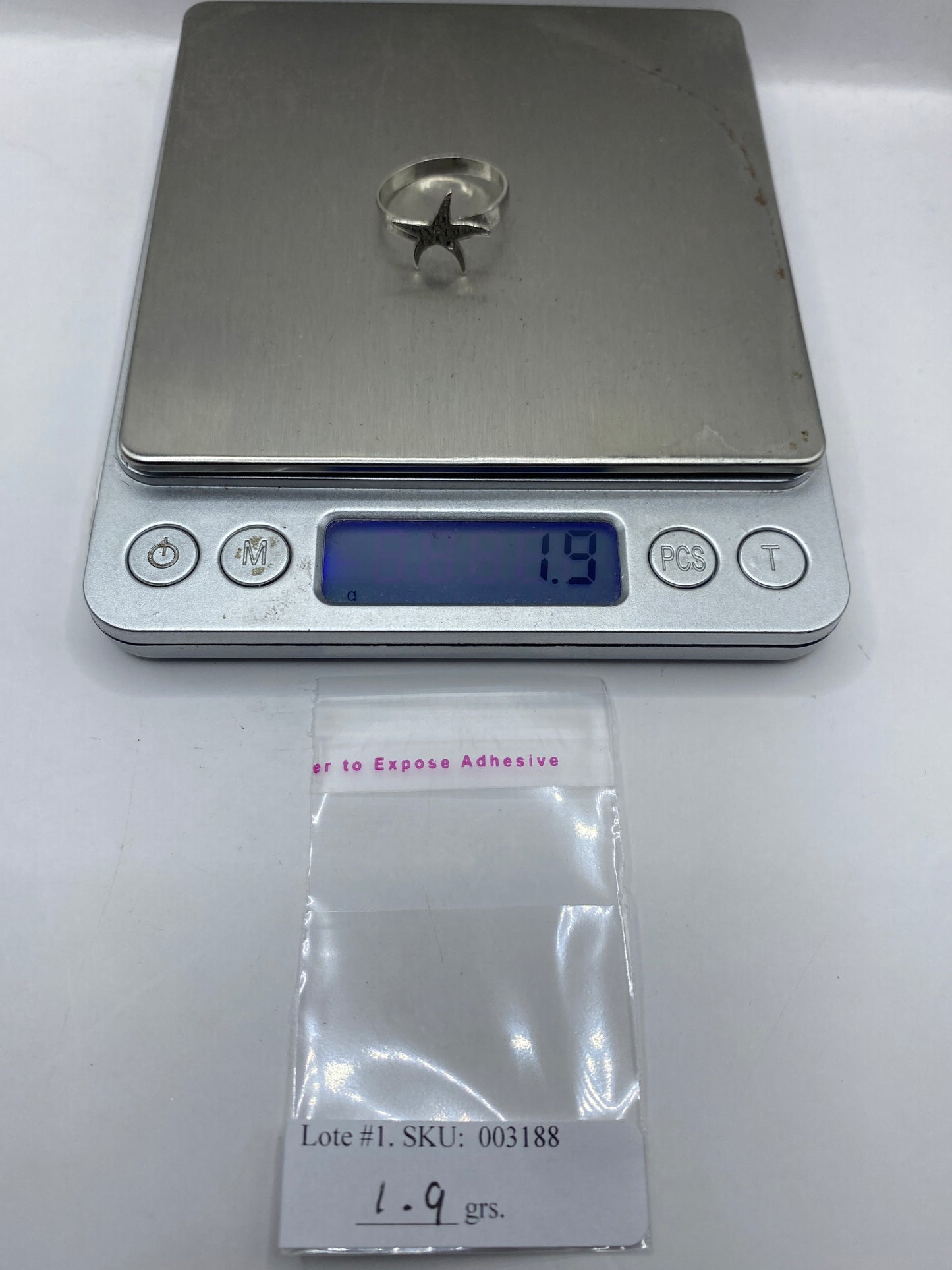 Anillo de Plata Estrella de Mar Grabado — Étnicos Taxco — foto 6