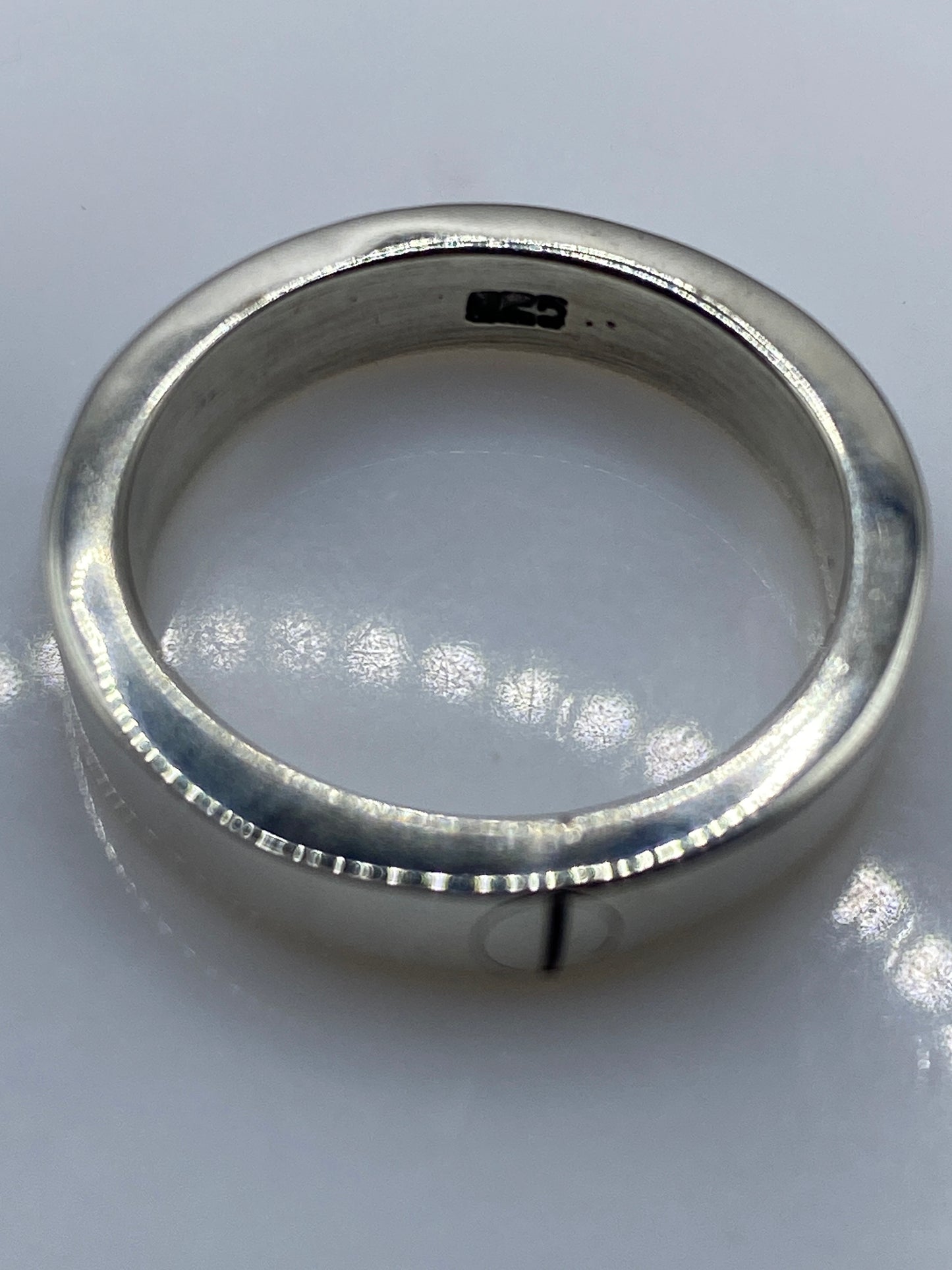 Anillo Banda Pulida Plata .925 — Minimalista Unisex — foto 5