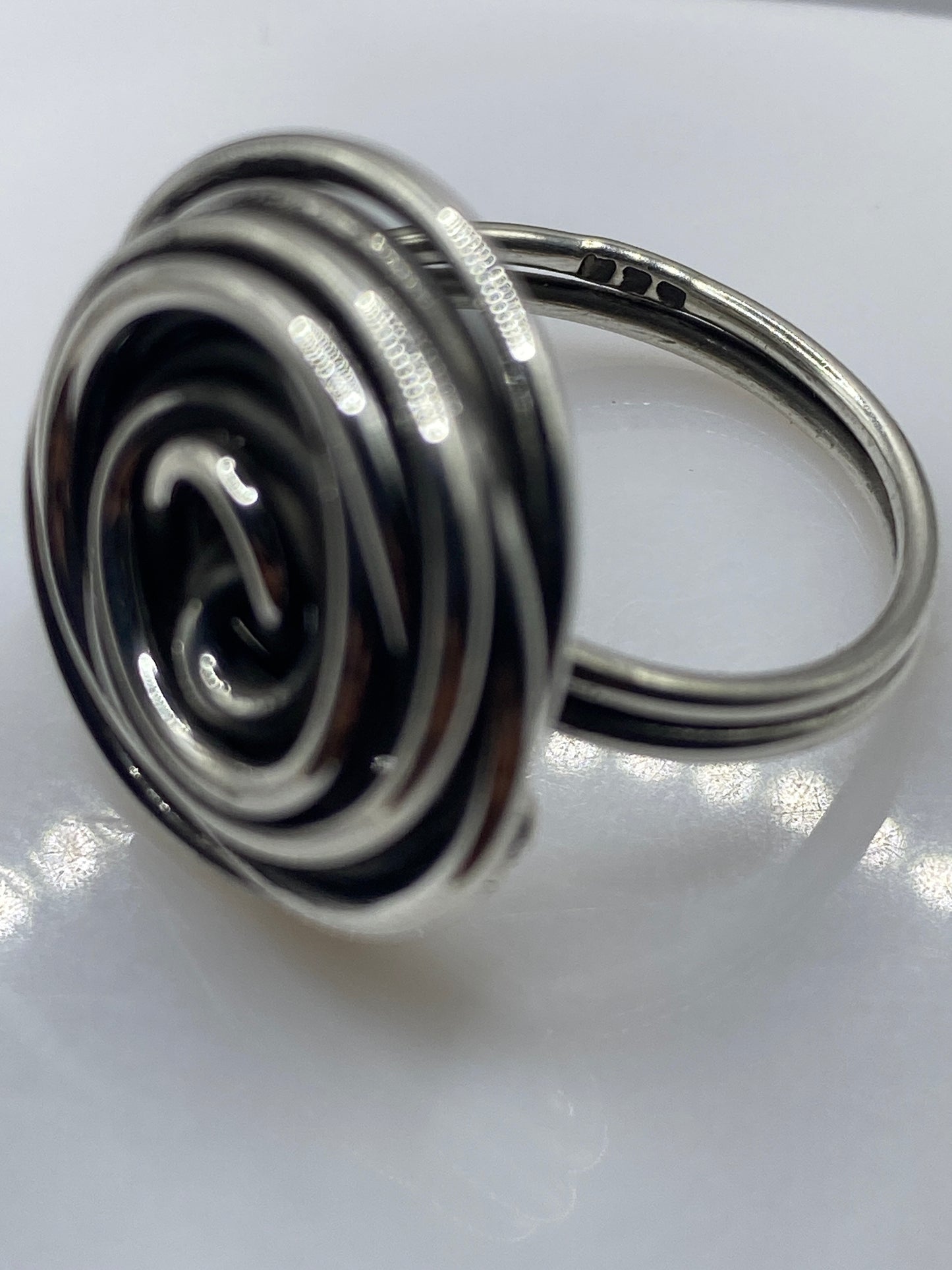 Anillo Giratorio Plata .925 — Espiral Terapéutica — foto 5