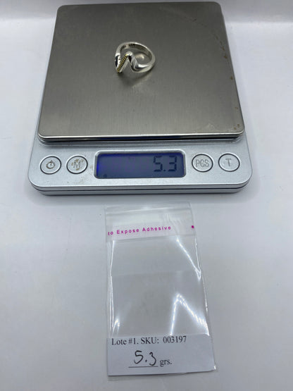 Anillo de Plata Eslabón Retorcido — Diseño Moderno — foto 6