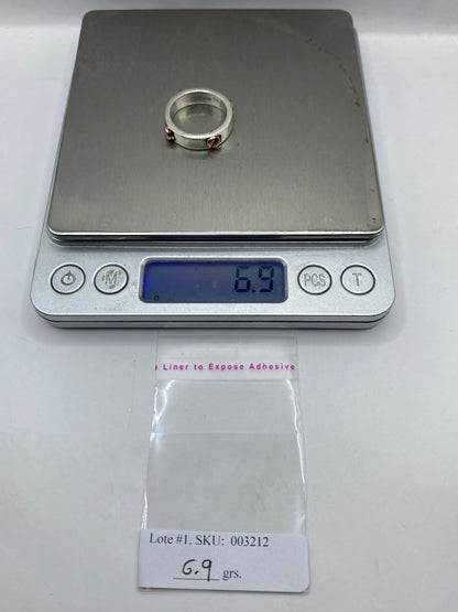 Anillo de Plata .925 Liso Sello para Hombre — Diseño Moderno — foto 6