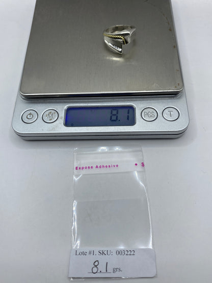 Anillo de Plata Macizo Retorcido — Diseño Moderno Taxco — foto 6