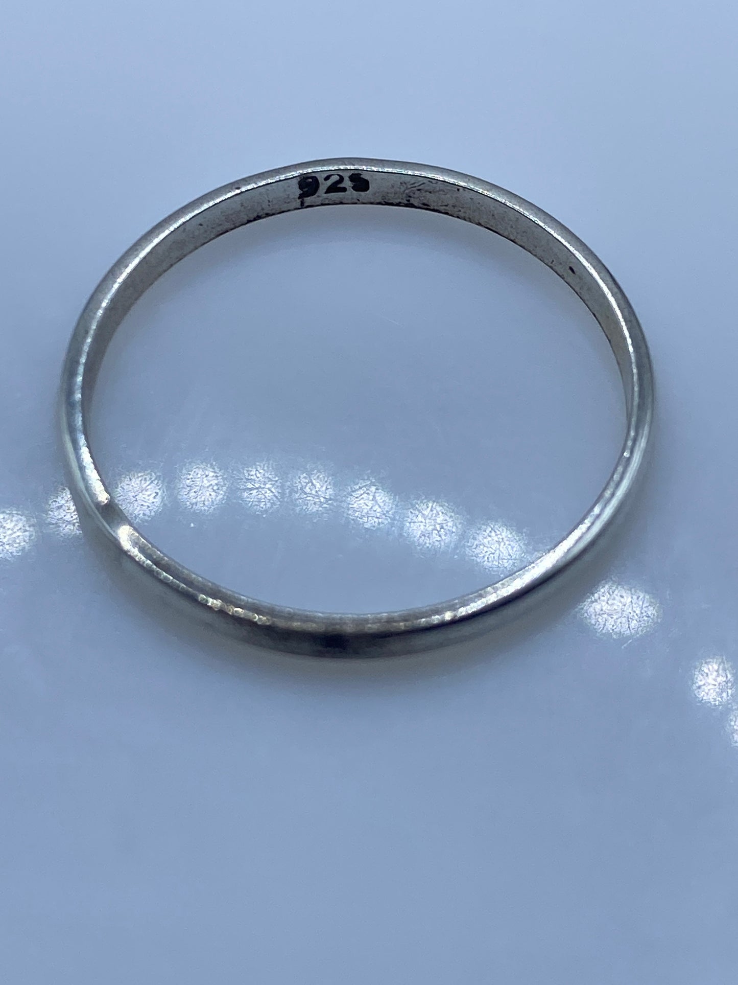 Anillo de Plata Banda Pulida Minimalista — .925 — foto 5