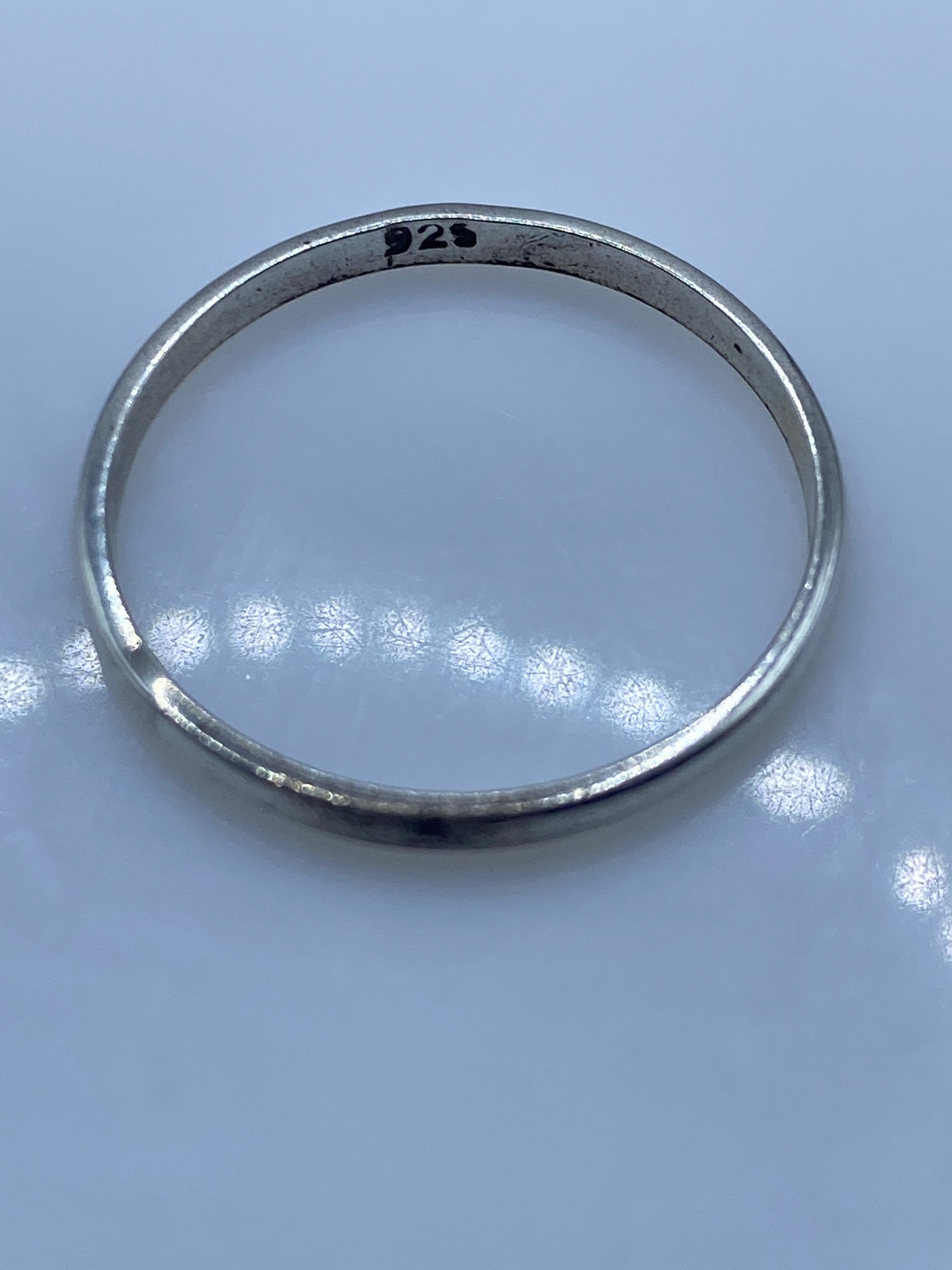 Anillo de Plata Banda Pulida Minimalista — .925 — foto 5