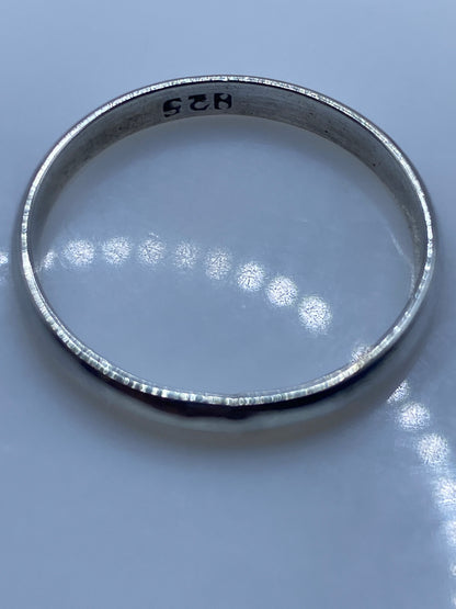 Anillo de Plata Banda Pulida Minimalista — Uso Diario — foto 5