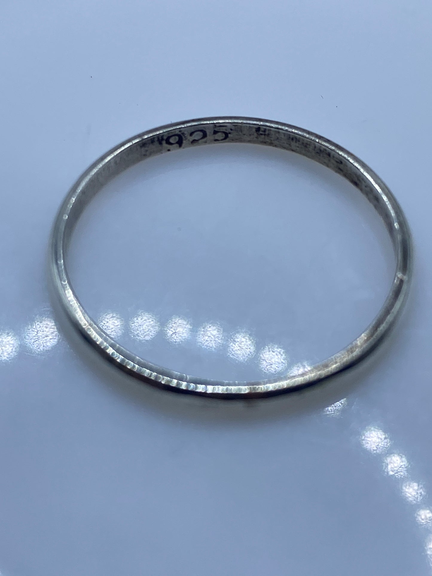 Anillo de Plata .925 Banda Pulida Minimalista — foto 5