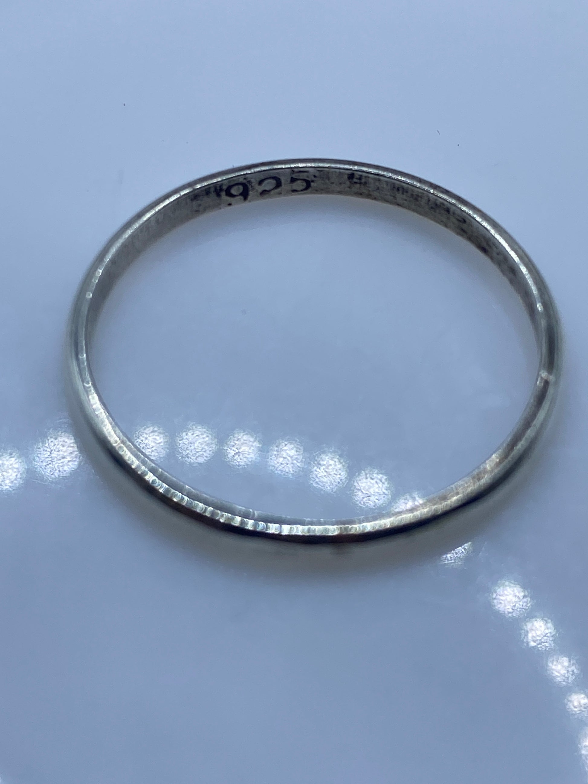 Anillo de Plata .925 Banda Pulida Minimalista — foto 5