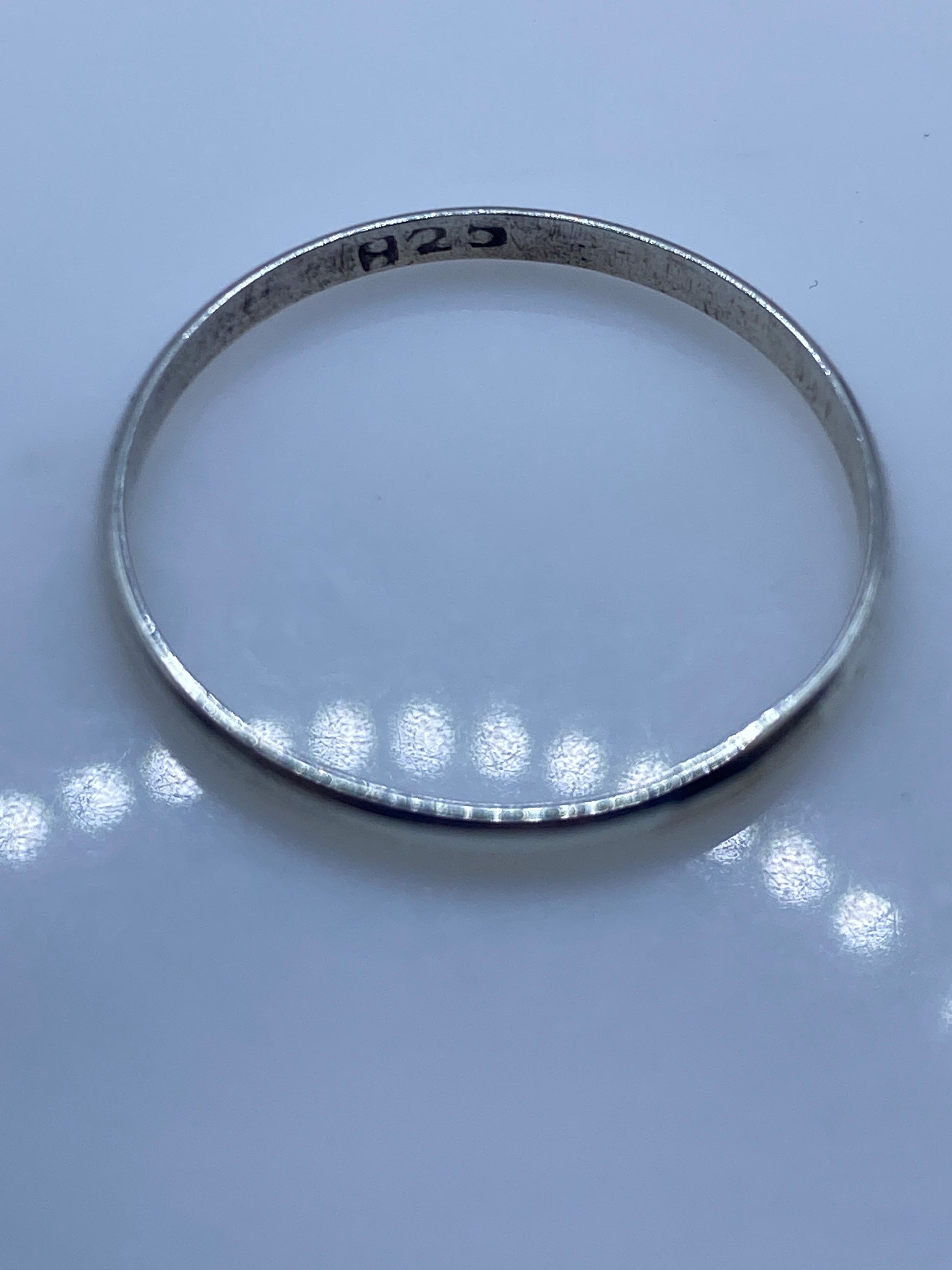 Anillo de Plata Banda Pulida — Minimalista .925 — foto 5