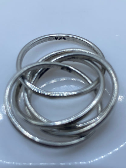 Anillo de Plata Bandas Entrelazadas — Minimalista — foto 5