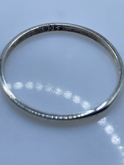 Anillo de Plata Banda Pulida Minimalista — Uso Diario — foto 5