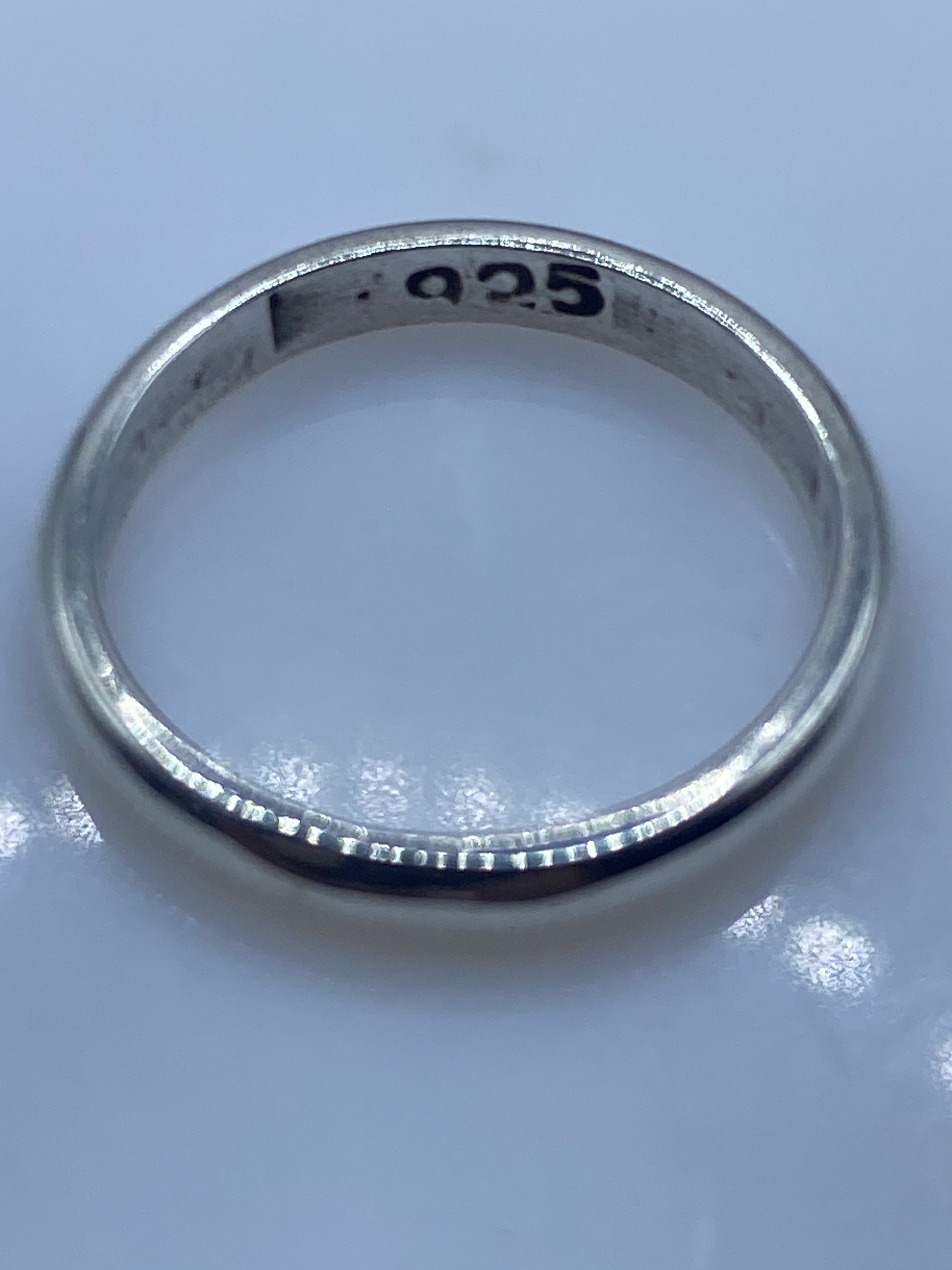 Anillo de Plata Banda Lisa Pulida — Minimalista Diario — foto 5