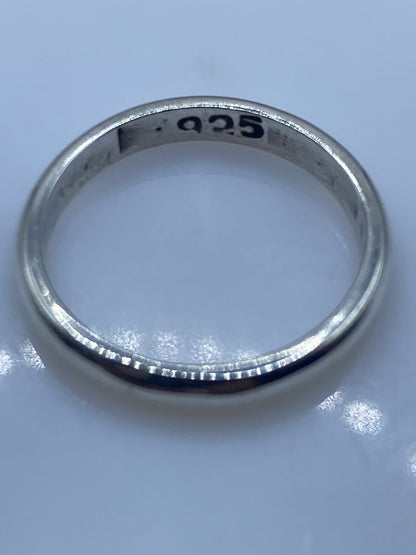 Anillo de Plata Banda Lisa Pulida — Minimalista Diario — foto 5