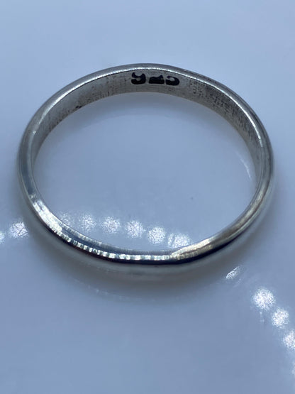 Anillo de Plata .925 Banda Pulida — Minimalista Taxco — foto 5