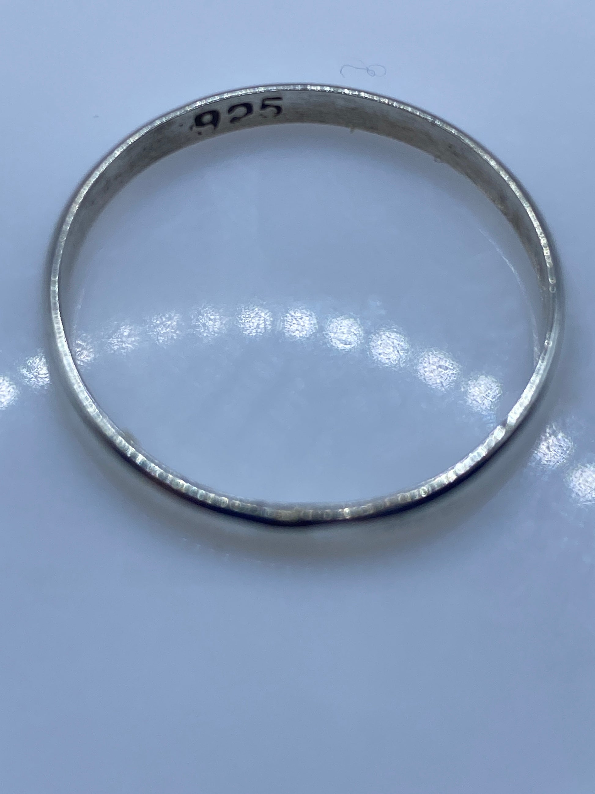 Anillo de Plata Banda Lisa Pulida — Minimalista Unisex — foto 5