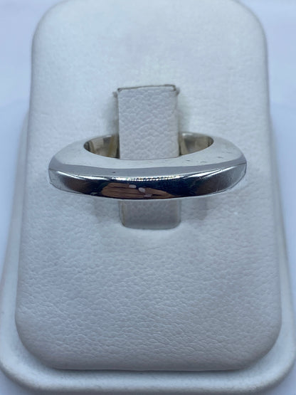 Anillo de Plata Pulida Minimalista — Banda Lisa .925 — foto 1