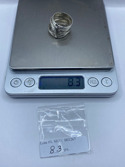 Anillo de Plata Apilable Bandas Lisas — Minimalista — foto 6