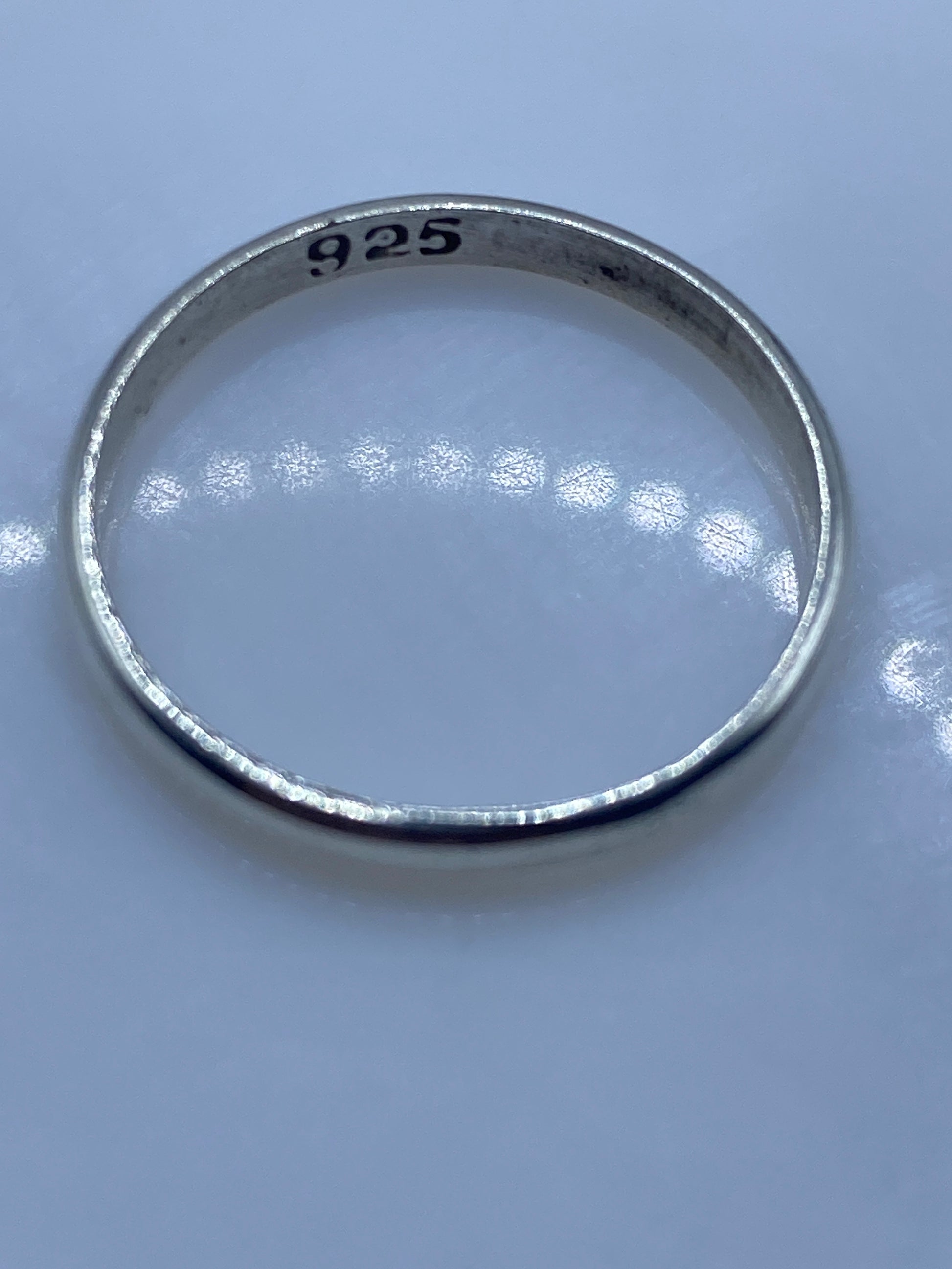 Anillo de Plata Banda Lisa Clásica — Minimalista .925 — foto 5