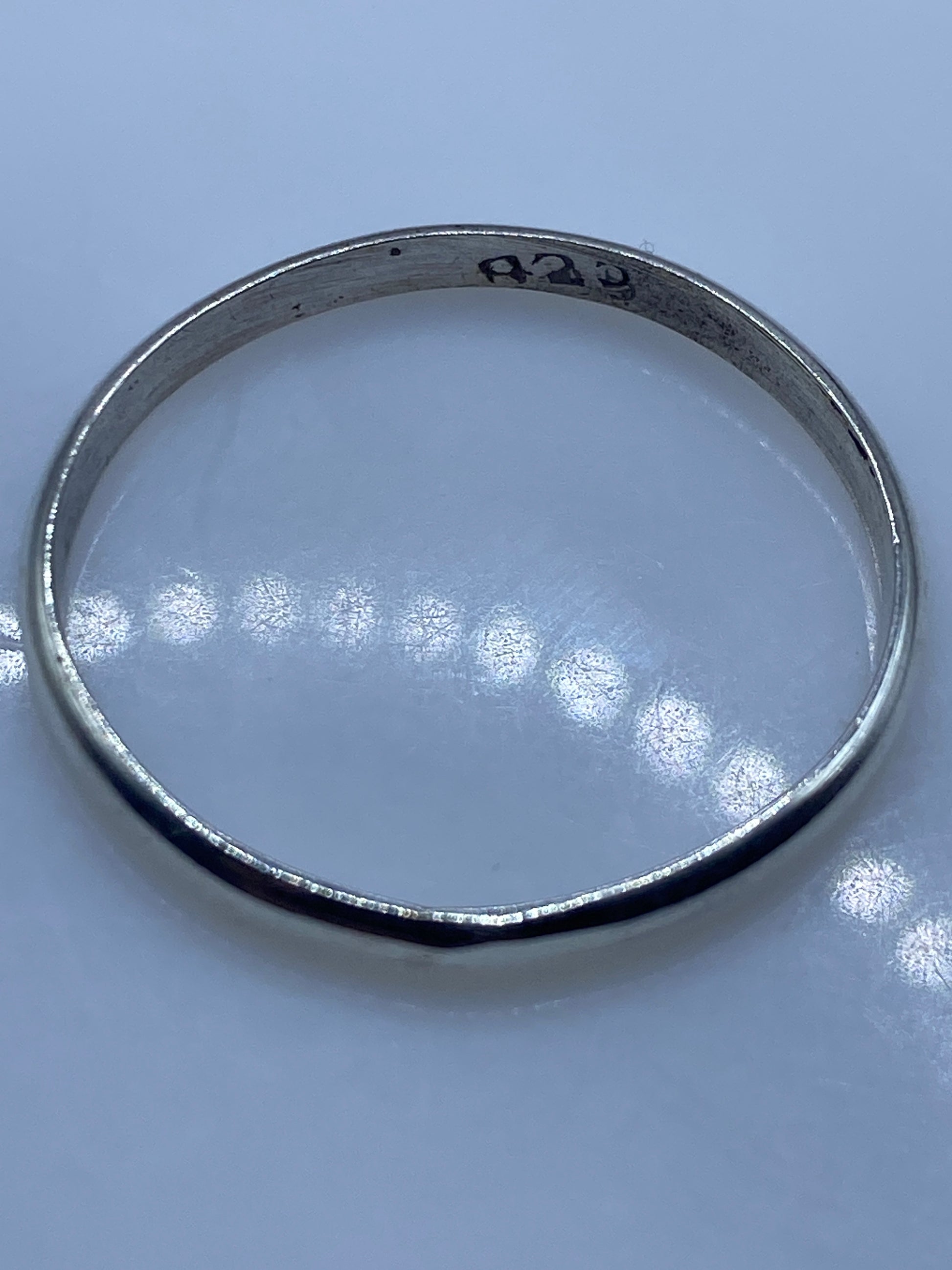Anillo de Plata Lisa Minimalista — Banda .925 — foto 5