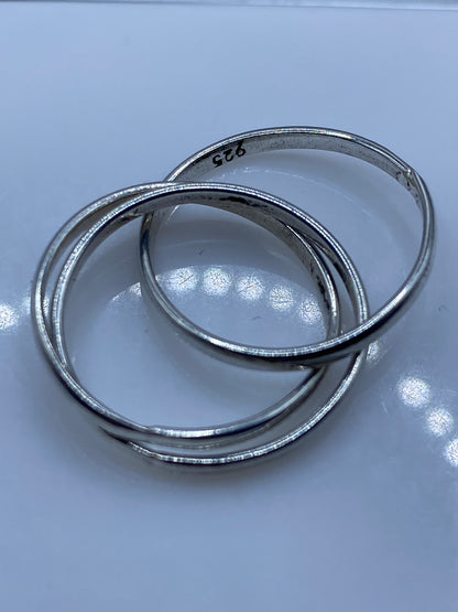 Anillo de Plata Bandas Entrelazadas — Minimalista Taxco — foto 5