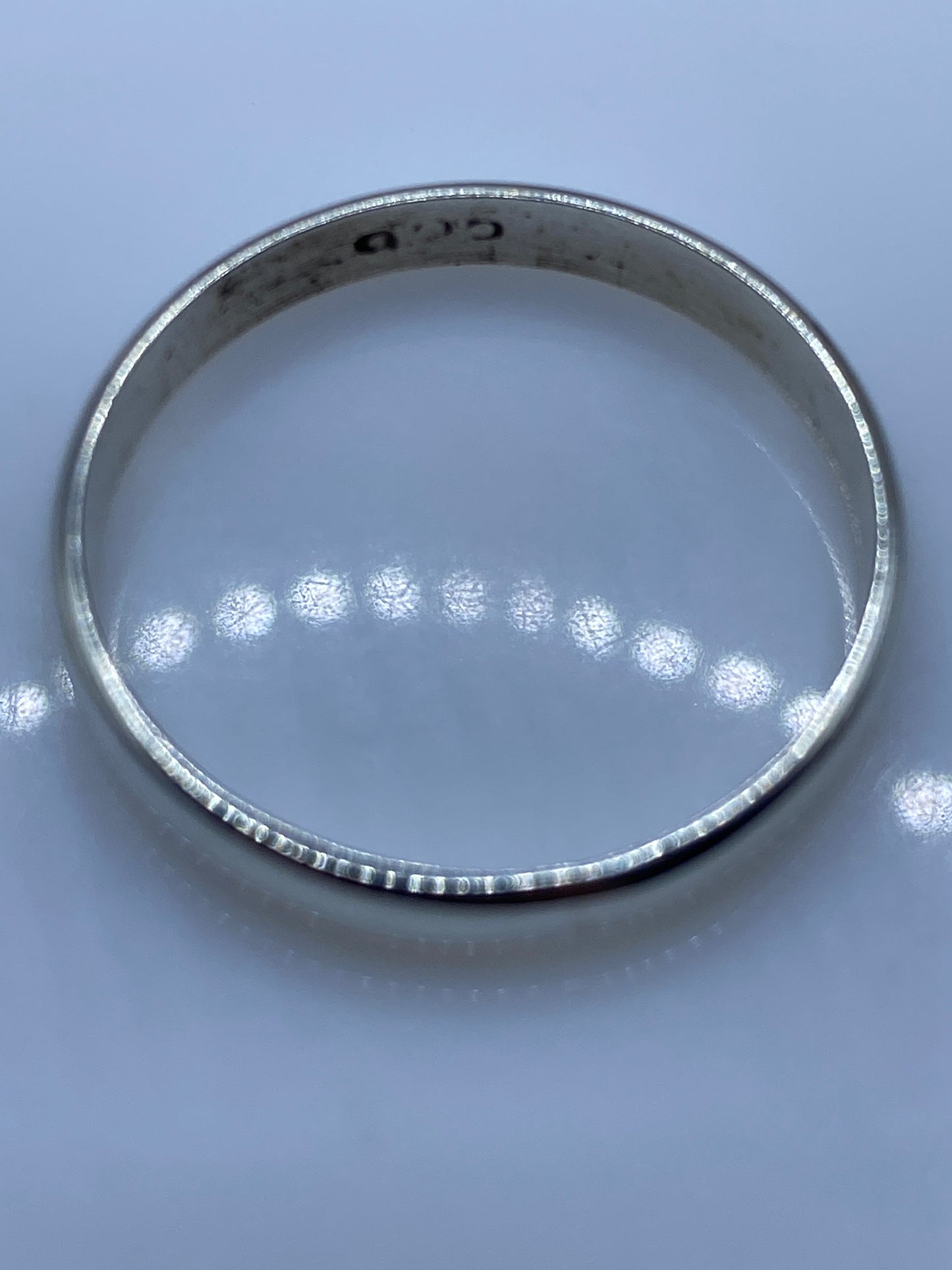 Anillo Banda de Plata .925 Pulida — Minimalista Unisex — foto 5