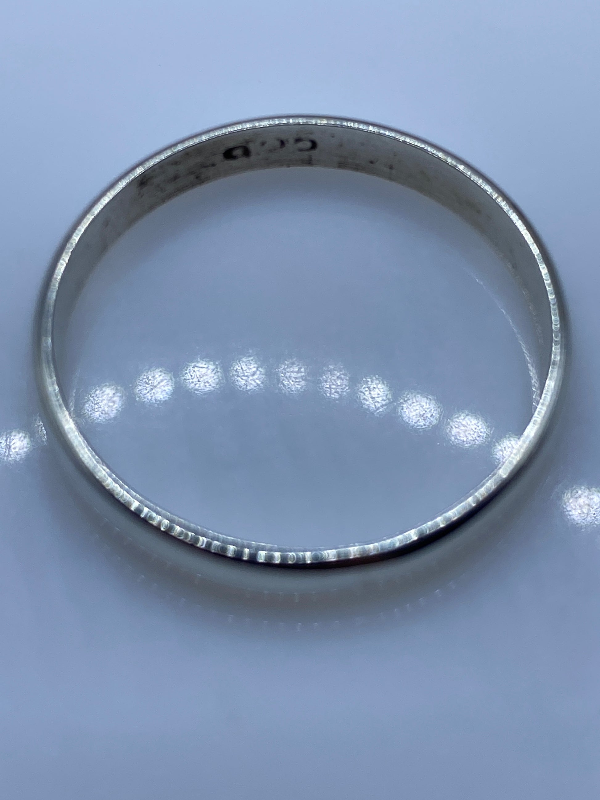 Anillo Banda de Plata .925 Pulida — Minimalista Unisex — foto 5