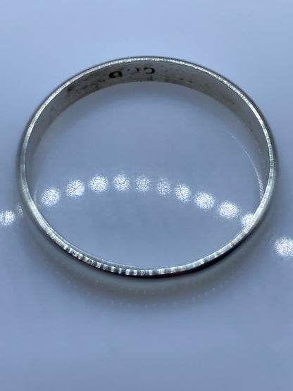 Anillo Banda de Plata .925 Pulida — Minimalista Unisex — foto 5