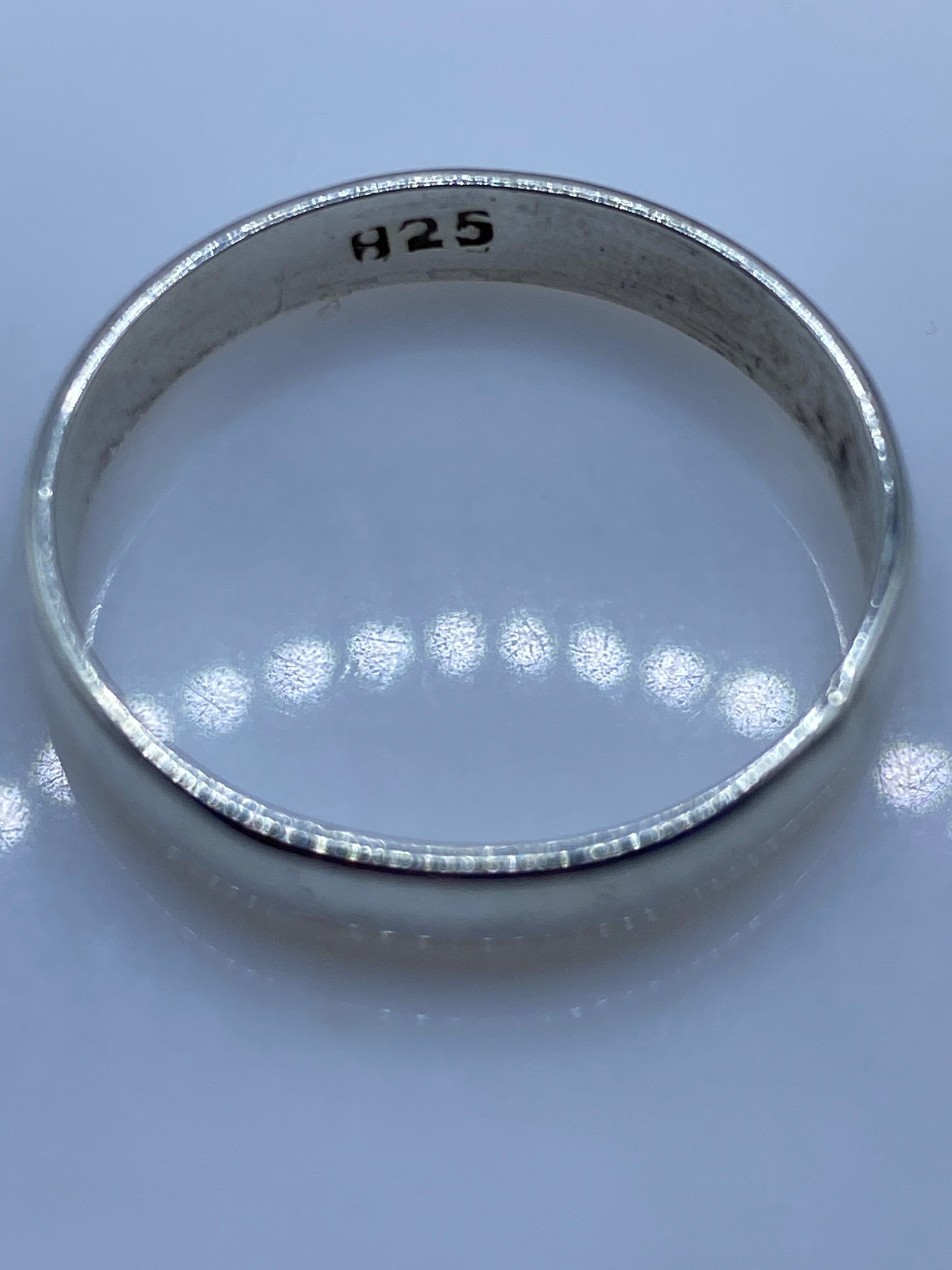 Anillo de Plata .925 Banda Pulida — Minimalista Unisex — foto 5