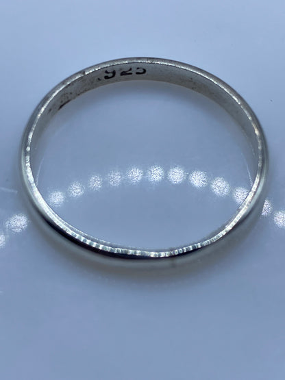Anillo de Plata Banda Lisa Pulida — Unisex Minimalista — foto 5