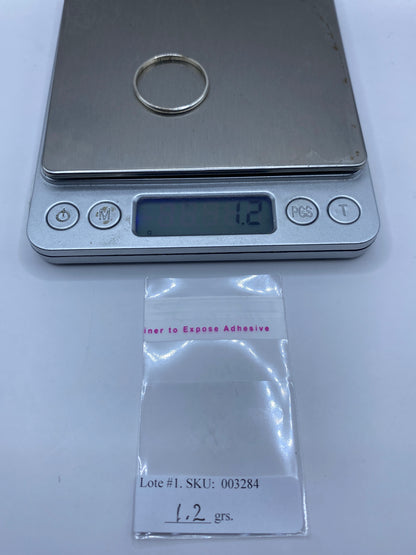 Anillo Banda Plata Minimalista Pulido .925 — Uso Diario — foto 6