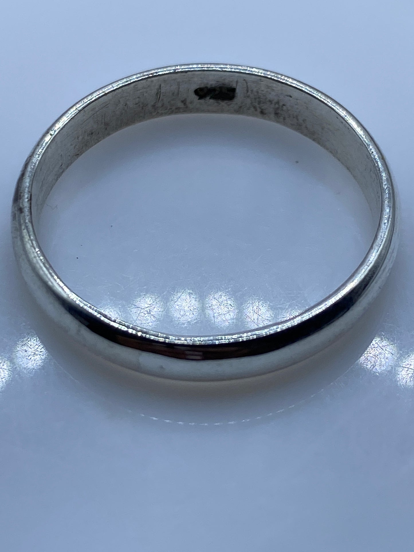 Anillo de Plata Banda Pulida Unisex — Minimalista .925 — foto 5