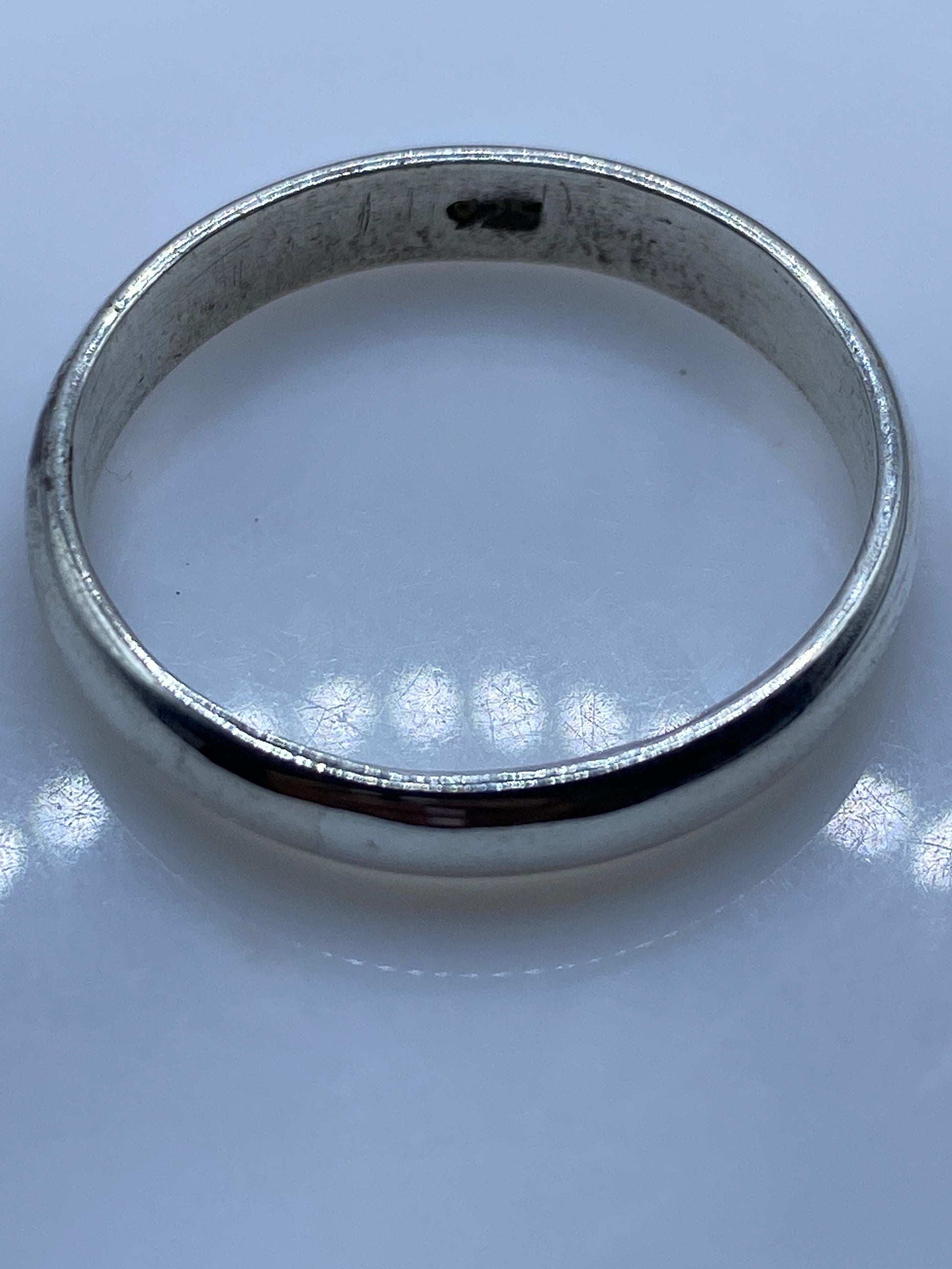 Anillo de Plata Banda Pulida Unisex — Minimalista .925 — foto 5
