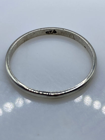Anillo Plata Banda Pulida Minimalista — Uso Diario — foto 5