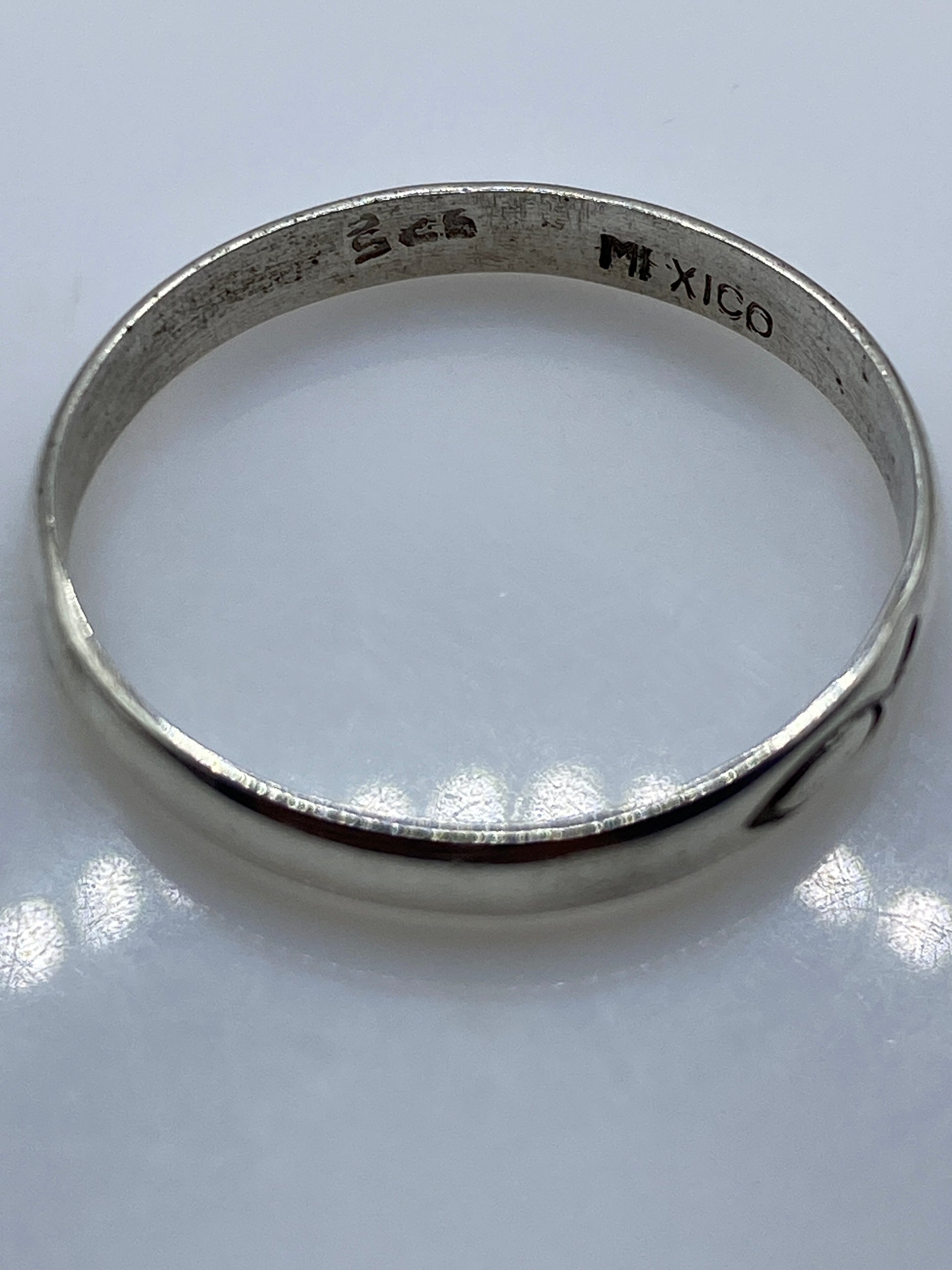 Anillo de Plata .925 Pulido Minimalista — Sello Taxco — foto 5