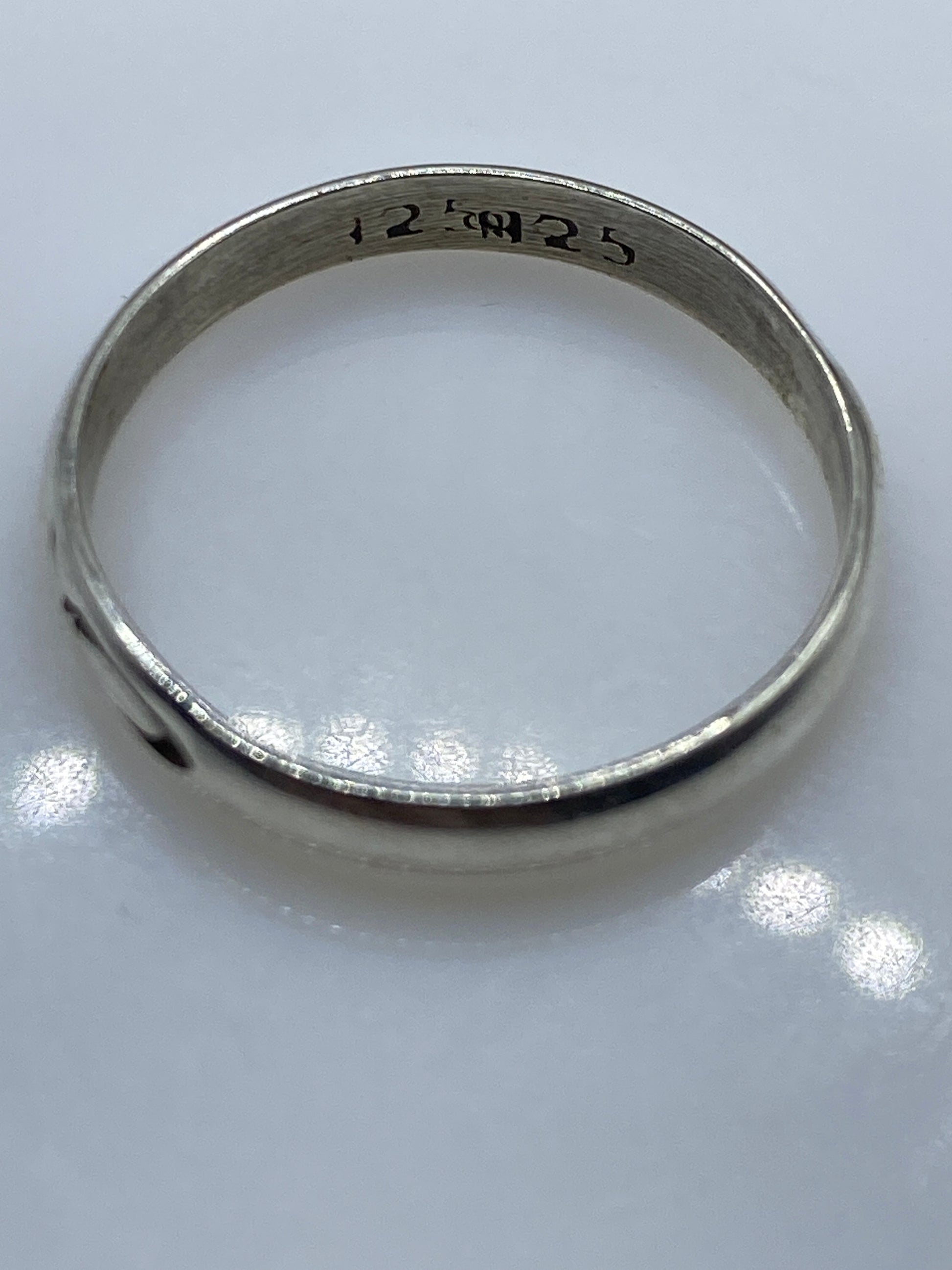 Anillo de Plata Lisa Pura — Banda Minimalista Taxco — foto 5