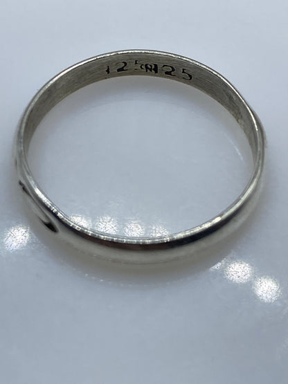 Anillo de Plata Lisa Pura — Banda Minimalista Taxco — foto 5