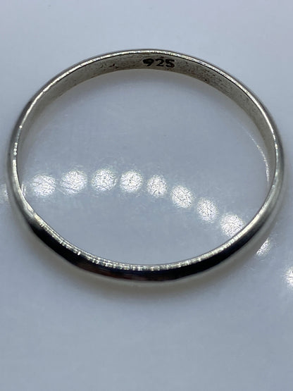 Anillo de Plata Pura Banda Lisa — Unisex Minimalista — foto 5