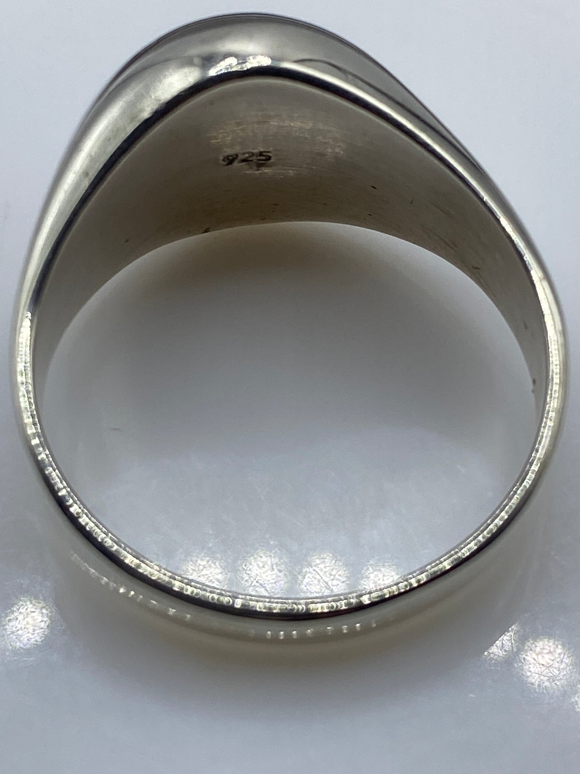 Anillo de Plata Escultural Puro — Solitario Minimalista — foto 5
