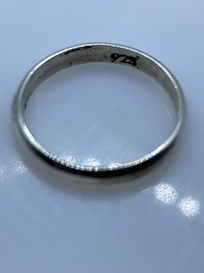 Anillo de Plata Minimalista Banda Delgada — Uso Diario — foto 5